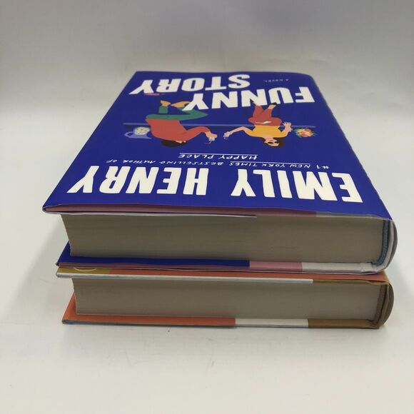 Emily Henry Hardcover Book Bundle Funny Story People We Meet on Vacation Romance - Picture 7 of 14